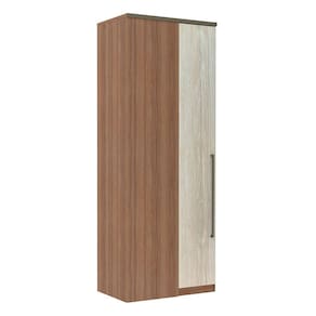 Guarda Roupa Modulado Canto Reto 1 Porta 90cm Connect Luciane Móveis