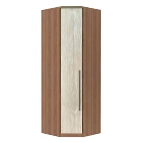Guarda Roupa Modulado Canto Diagonal 1 Porta 80cm Connect Luciane Móveis