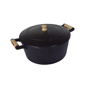 Caçarola de Ferro 2 Alças Com Tampa de Ferro - 2 Lt