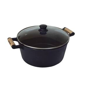 Caçarola de Ferro 2 Alças Com Tampa de Vidro - 1,1 lt
