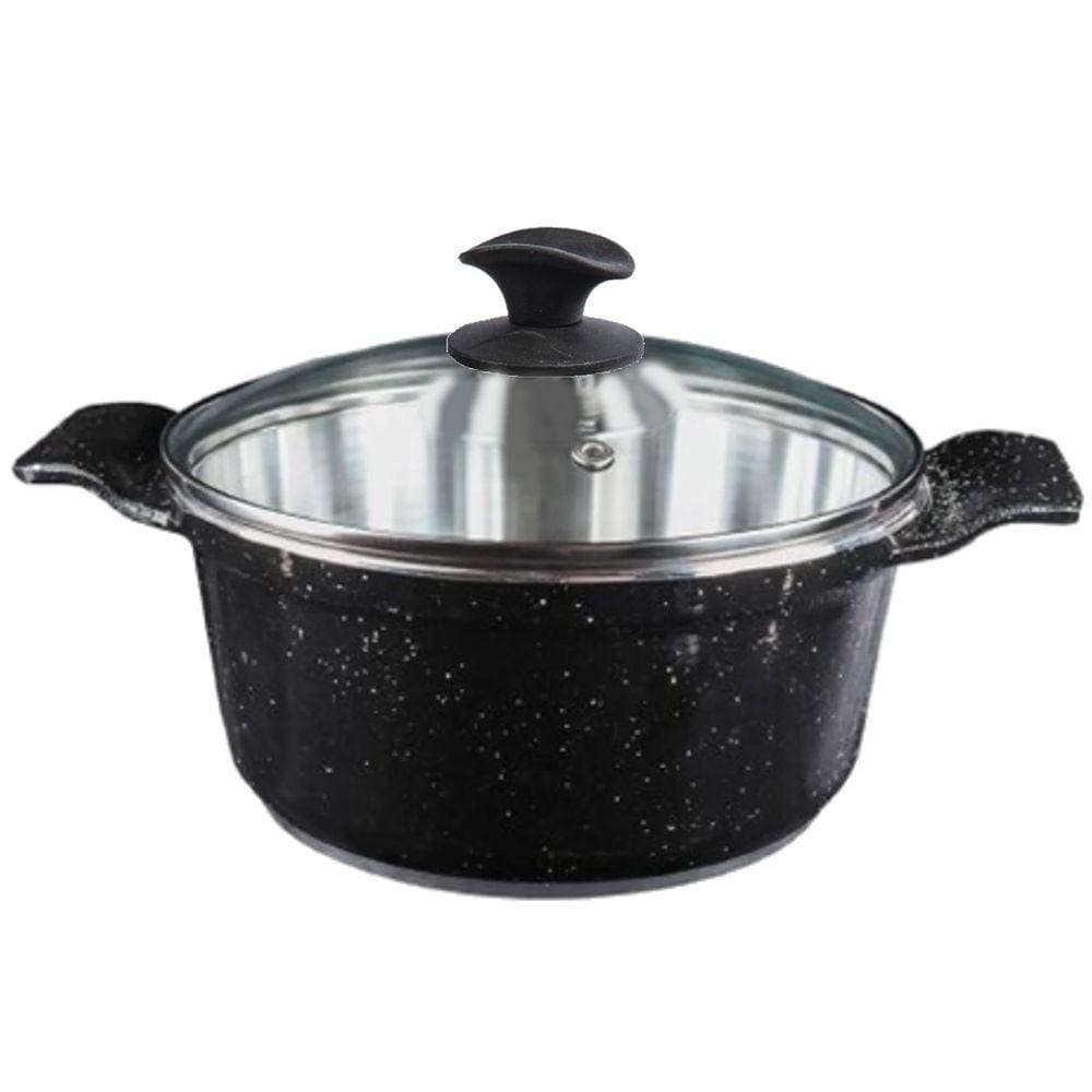 Caçarola Preto Liso Alumínio Fundido Usinado Javali AA 16cm