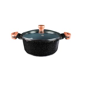 Caçarola Preto Liso Antiaderente em Cerâmica Javali AM 22cm
