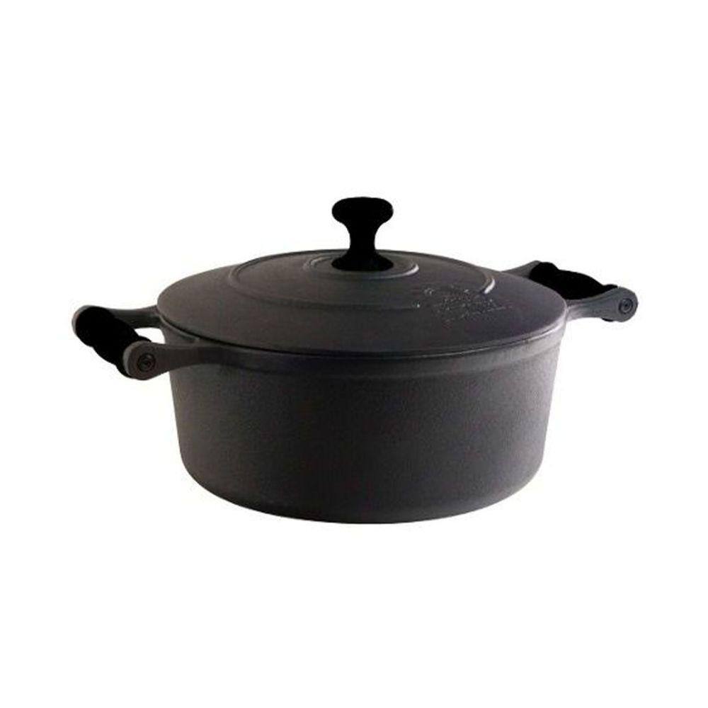 Caçarola Ferro Alça Silicone Preto Libaneza 5,2 lts 26cm