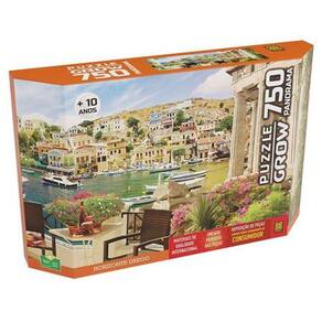 Quebra Cabeça Puzzle 750 Peças Horizonte Grego Grow