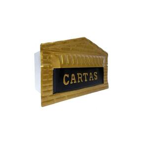 Caixa Correio Tijolinho Aço Carbono 20x25x12cm