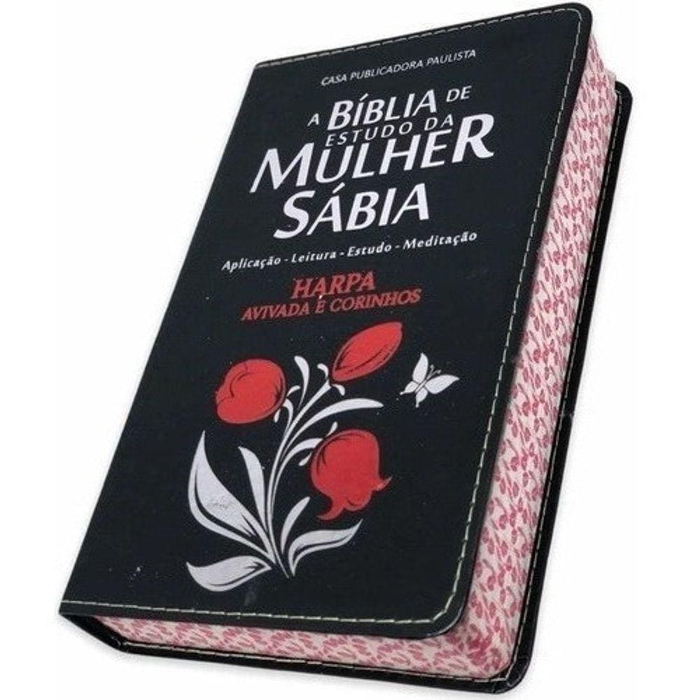 Bíblia Sagrada De Estudo Da Mulher Sábia Letra Grande Harpa