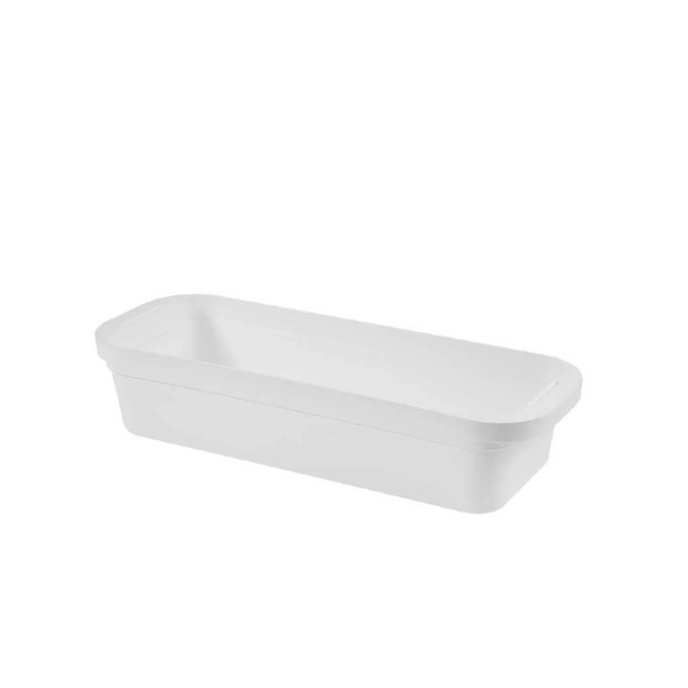 Cesta Slim Coza Loft 44,8 cm x 17,3 cm x 10 cm 5,3 litros Branco