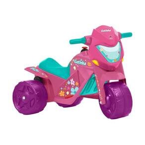 Moto Eletrica Infantil Motocross Rosa Homeplay 242