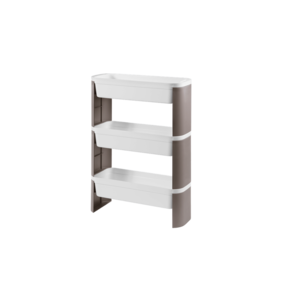 Organizador Slim 3 Andares Coza Loft 44,8 x 17,3 x 67,8 cm Warm Gray