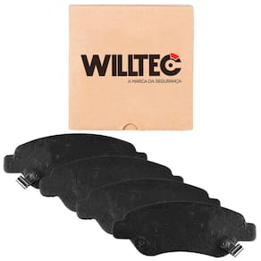 Kit Pastilha Freio J2 1.4 13 a 16 Dianteira Fastpad Willtec
