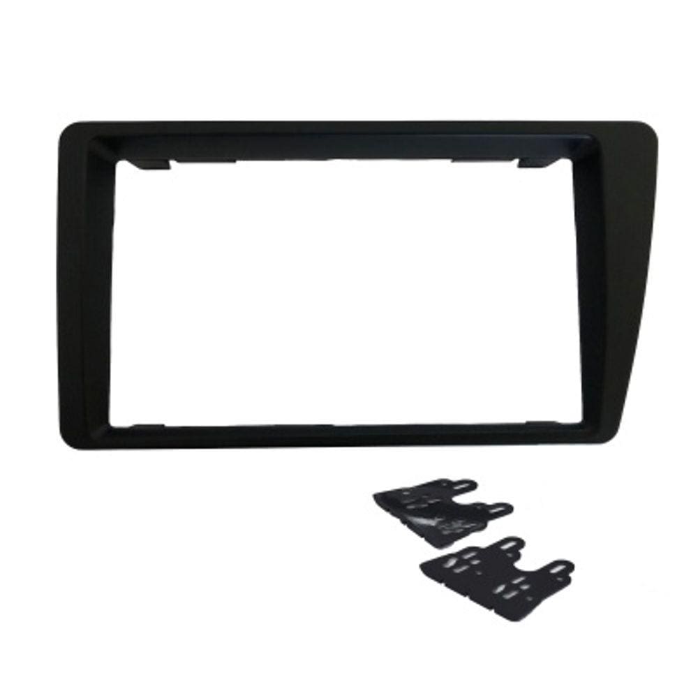 Moldura Fiamon 2 DIN Honda Civic 2001/ 06 Preta
