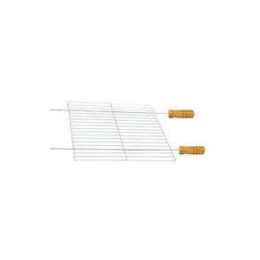 Grelha Plana Quadrada P/ Churrasqueira 45x68 Aço Galvanizado