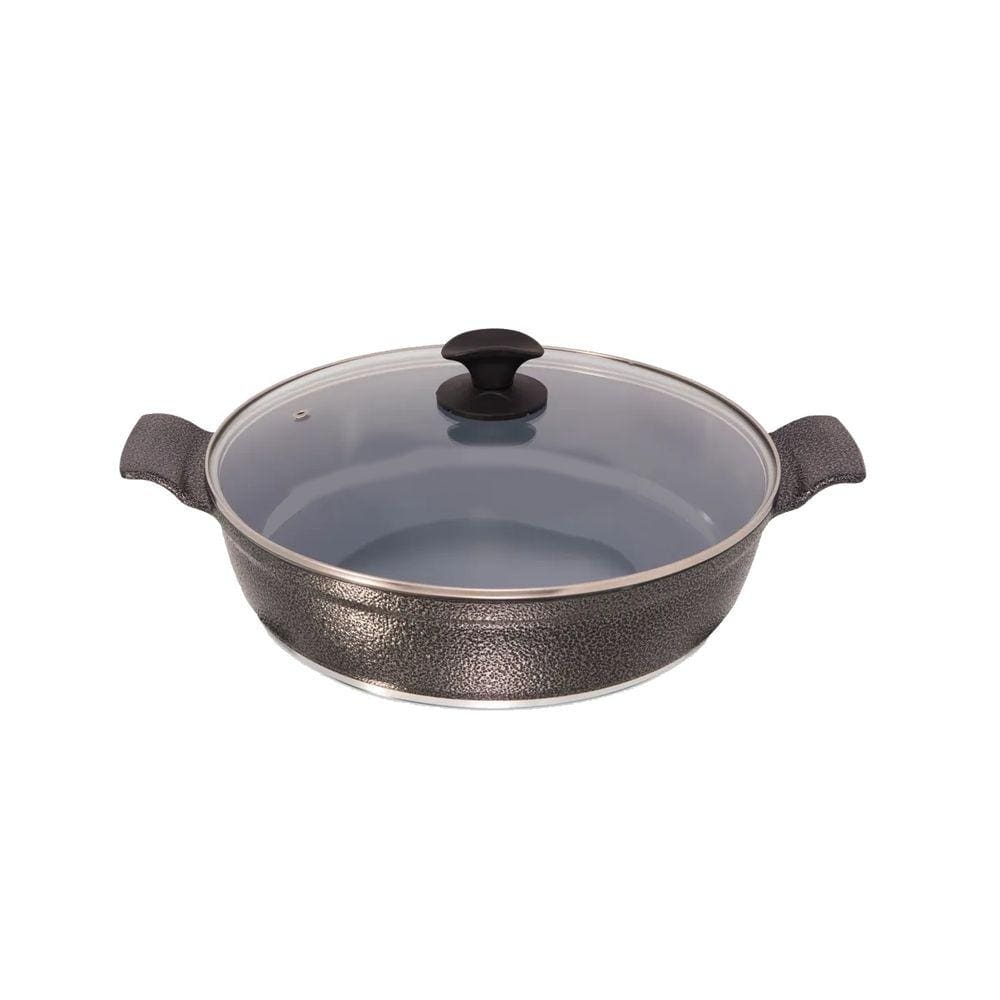 Frigideira Preto Craqueado Antiaderente Cerâmica Javali AA30