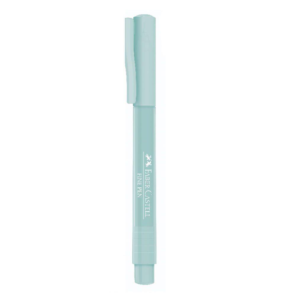 Caneta Marca Texto FABER-CASTELL Grifpen Pastel Neon e Cores Novas (Verde Folha, Água e Cinza) Unidade
