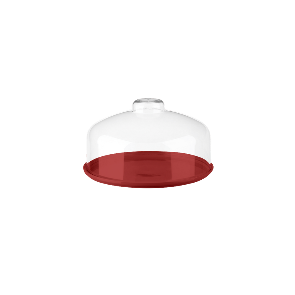 Porta Queijo Minas Coza Cozy Ø 14,5 cm Vermelho Bold