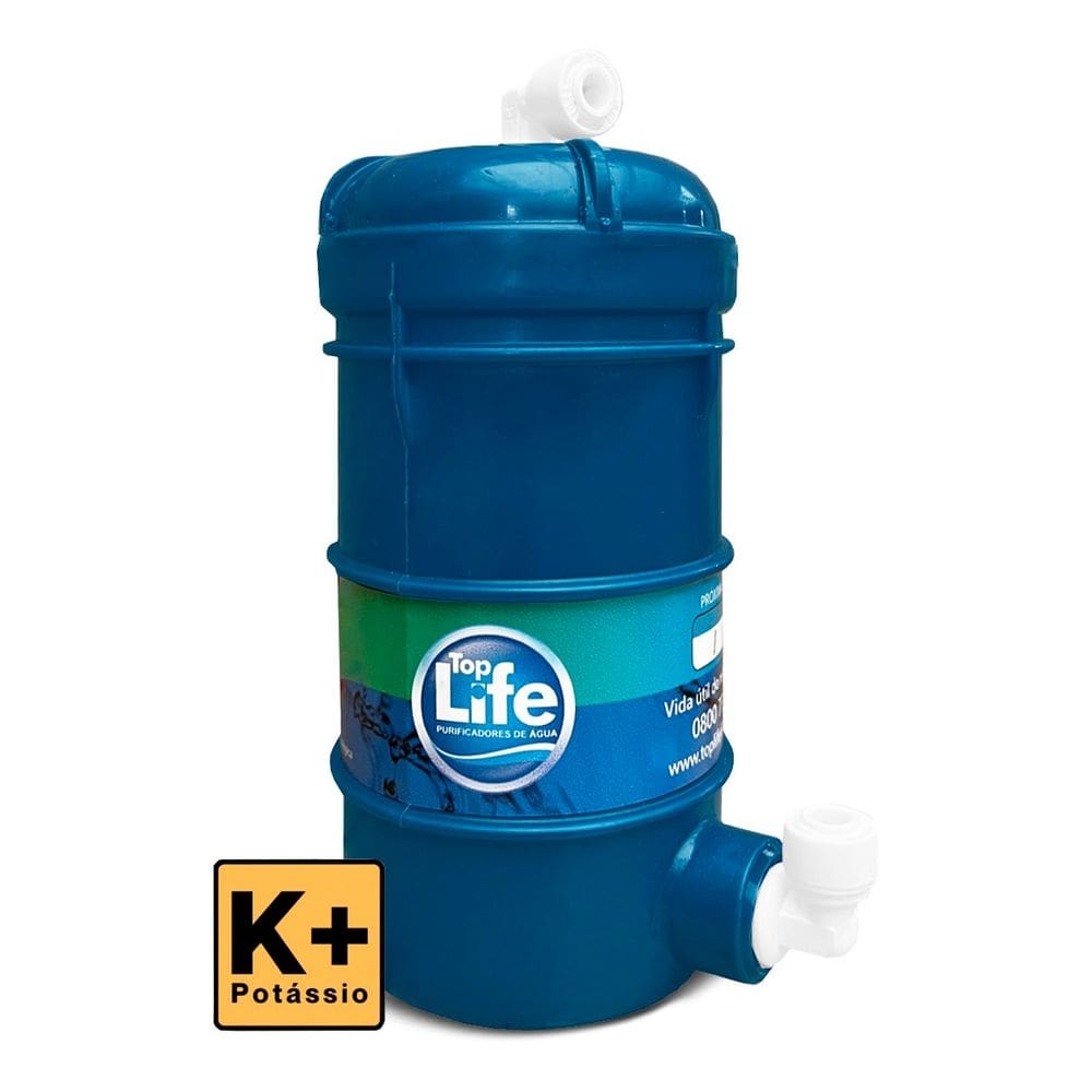 Filtro Refil Alcalino Bacteriológico Top Life Potássio K+ - Controle