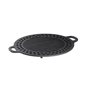 Grelha Redonda Ferro Fundido Da Gengis-kan Libaneza 32 Cm