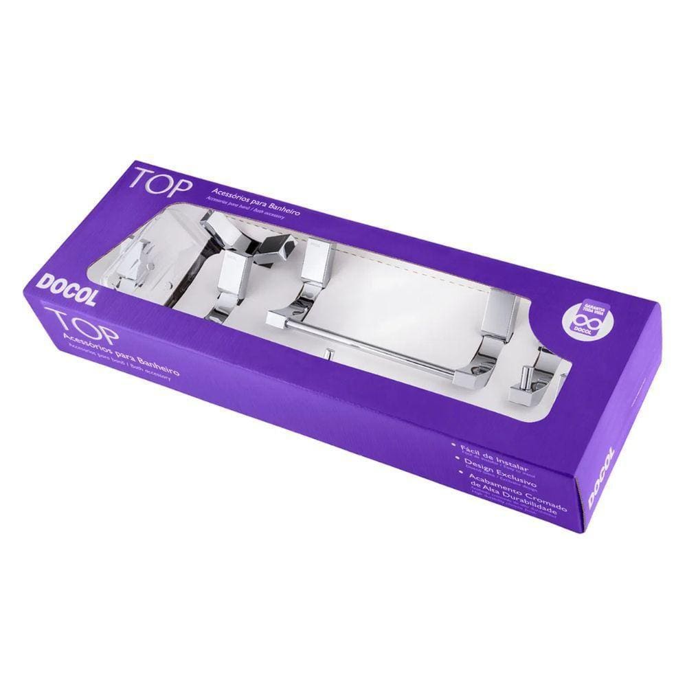 Kit De Acessórios Docol Top 552906 Cromado