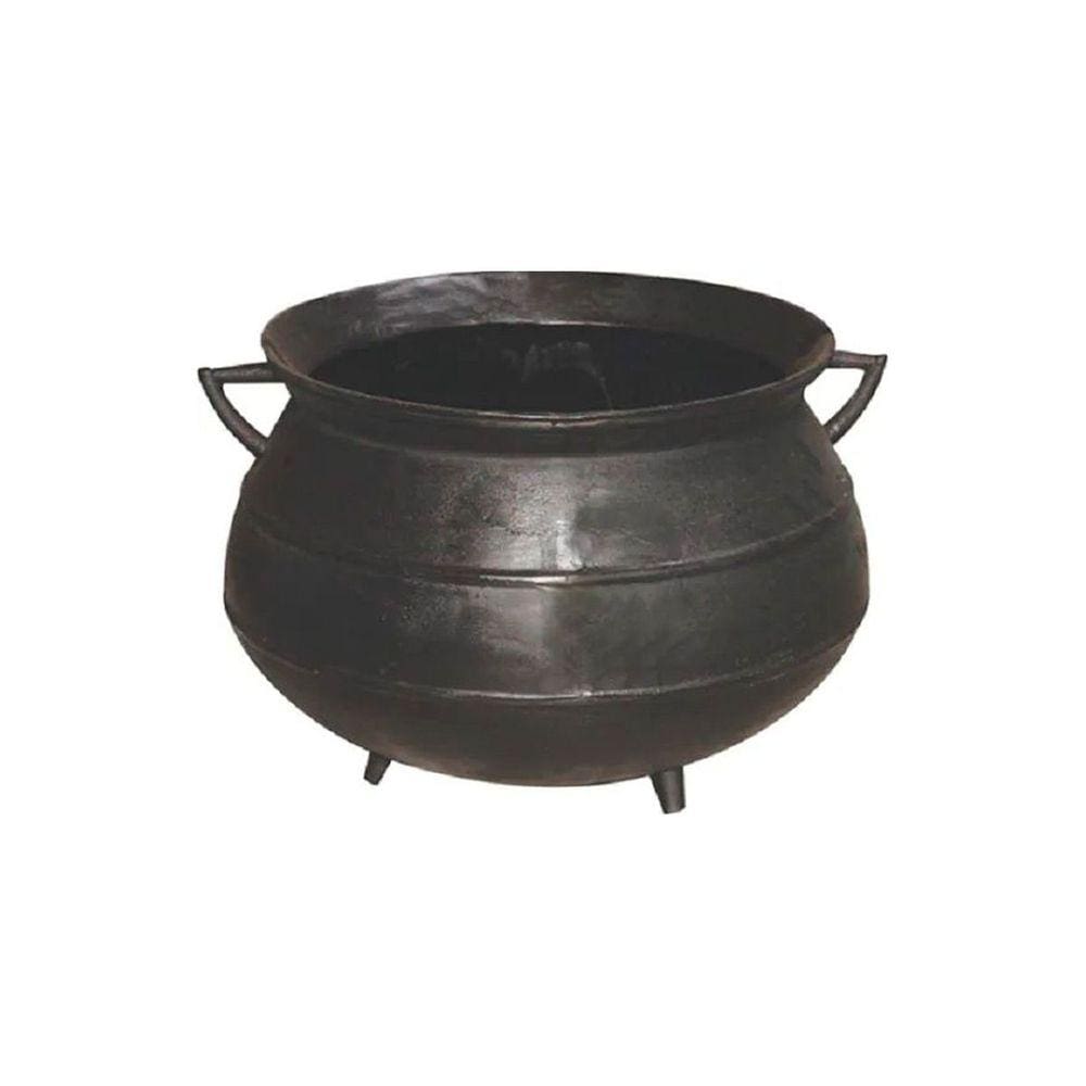 Caldeirão Tripé De Ferro Fundido Sem Tampa