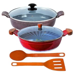 Jogo Frigideiras Antiaderente em Cerâmica AAeAM 30cm T05 N06