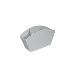 Escorredor de talheres Cinza Frio Basic Coza 21,5 x 10,6 x 4,5 cm Cinza Frio