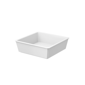 Travessa Pequena Coza Uno 10,7 x 10,7 x 3,4 cm 230 ml Branco