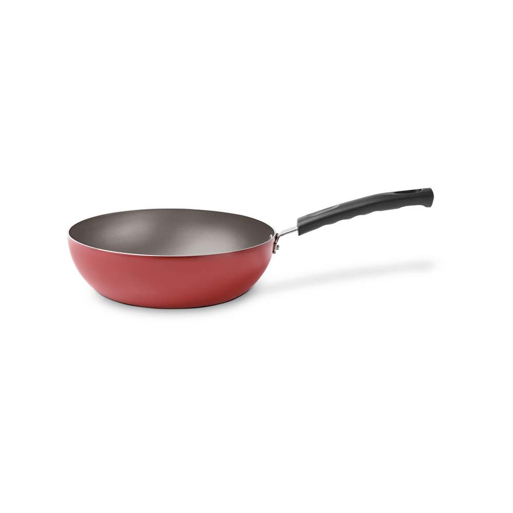 Wok Brinox Carlos Bertolazzi Ø24 cm 2,3 litros Vermellho