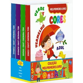 Coleção Meu Primeiro Livro | Kit Com 4 Livros