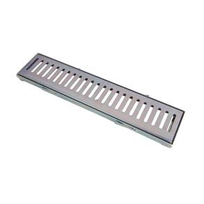 Ralo Grelha e Castilho de Aço Galvanizado Chapa 2mm 10x100cm