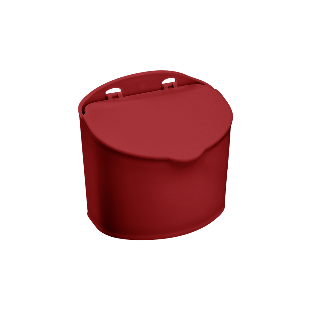 Saleiro Coza Mix 13,5 x 9 x 12,3 cm 500 g Vermelho Bold