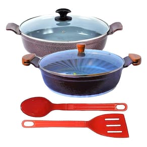 Jogo Frigideiras Antiaderente em Cerâmica AAeAM 30cm T03 N09