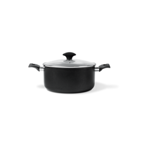 Caçarola Com Tampa Brinox Masala Antiaderente 3,7 Litros Ø 22 cm Preto