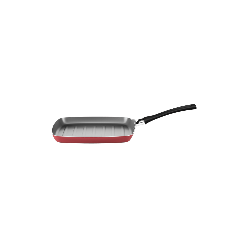 Grill Brinox Chilli Antiaderente 0,75 Litros Ø 24 x 2,3 cm Cereja