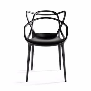 Cadeira Allegra Solna Masters Sala Jantar Preta X 6 Unid