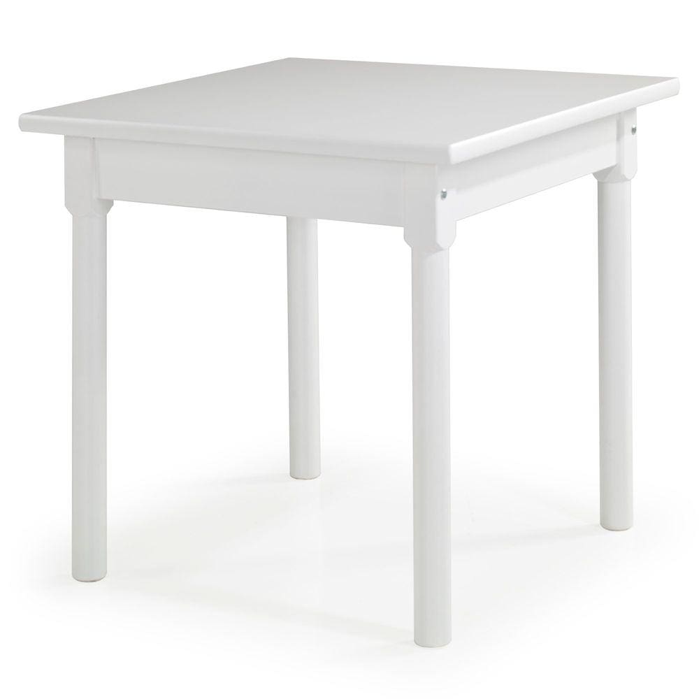 Mesa Quadrada 4 Lugares em Madeira Maciça Mv Outlet