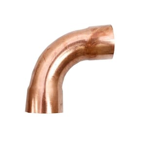 Curva 90° Conexão Cobre 1/2 Cotovelo Parede 0.66mm