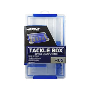 Caixa Estojo Marine Sports Tackle Box MS 405 Para Isca Artificial 28 Divisórias