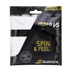 Corda Babolat Hybrid - Set Individual - RPM Blast 17L 1.25mm + Touch VS 16L 1.30mm