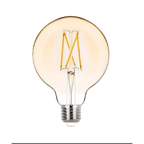 Lâmpada Led G95 Balloon 2W Vintage Filamento Ambar