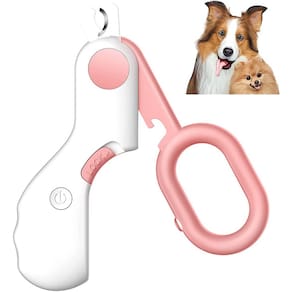Cortador de Unha Cachorro Gatos Pequenos Animais Com LED
