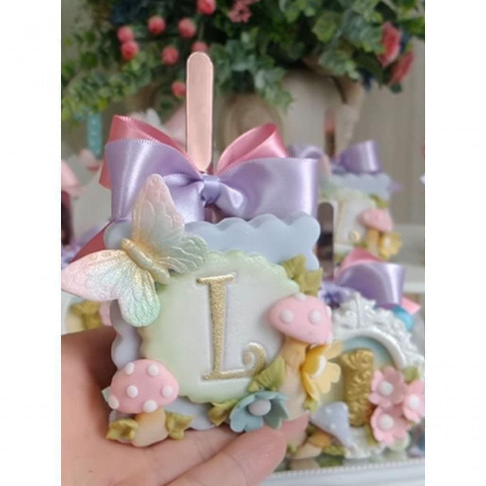 Molde Silicone Cogumelo Bosque Hb