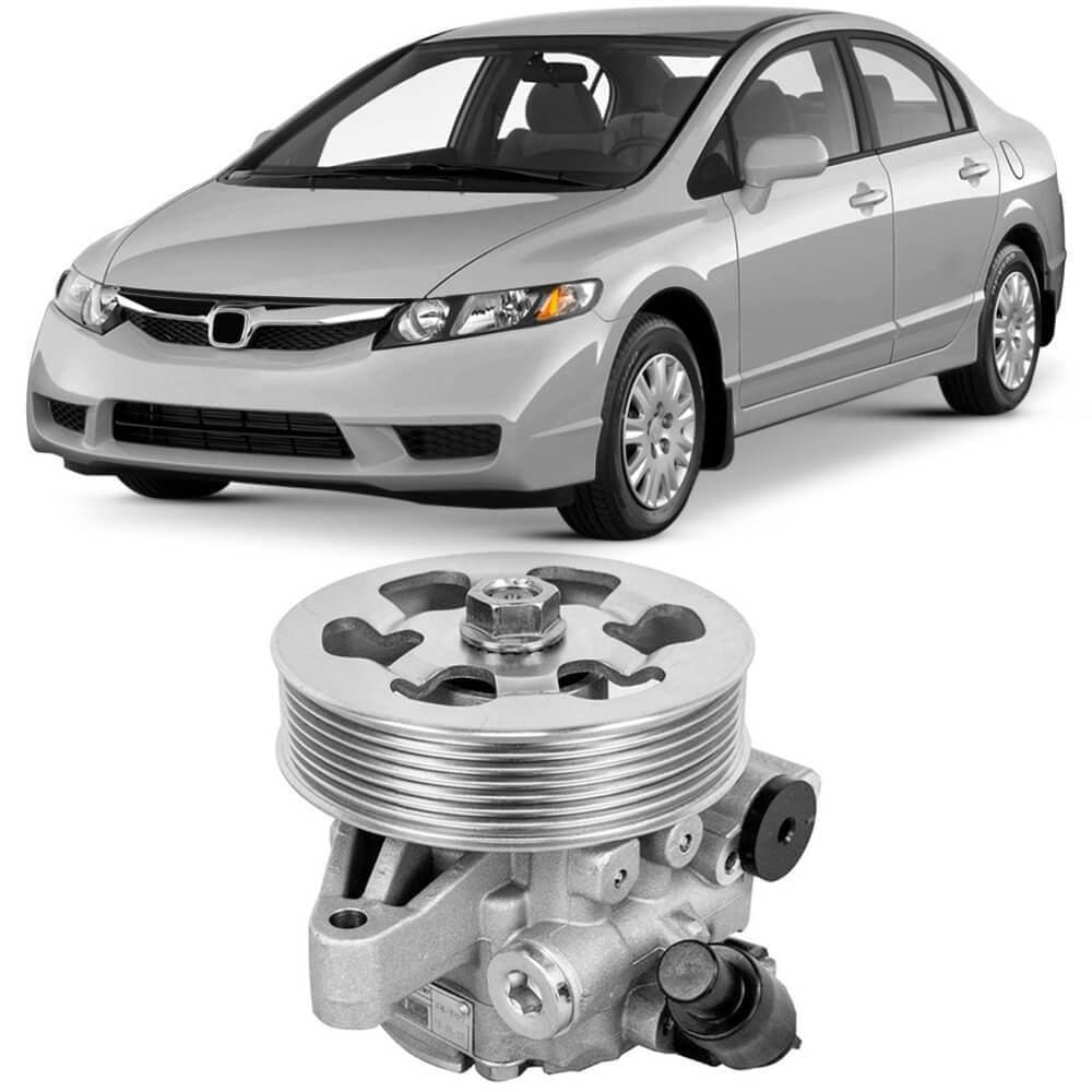 Bomba Direção Hidráulica Honda Civic 2006 a 2011 Indisa