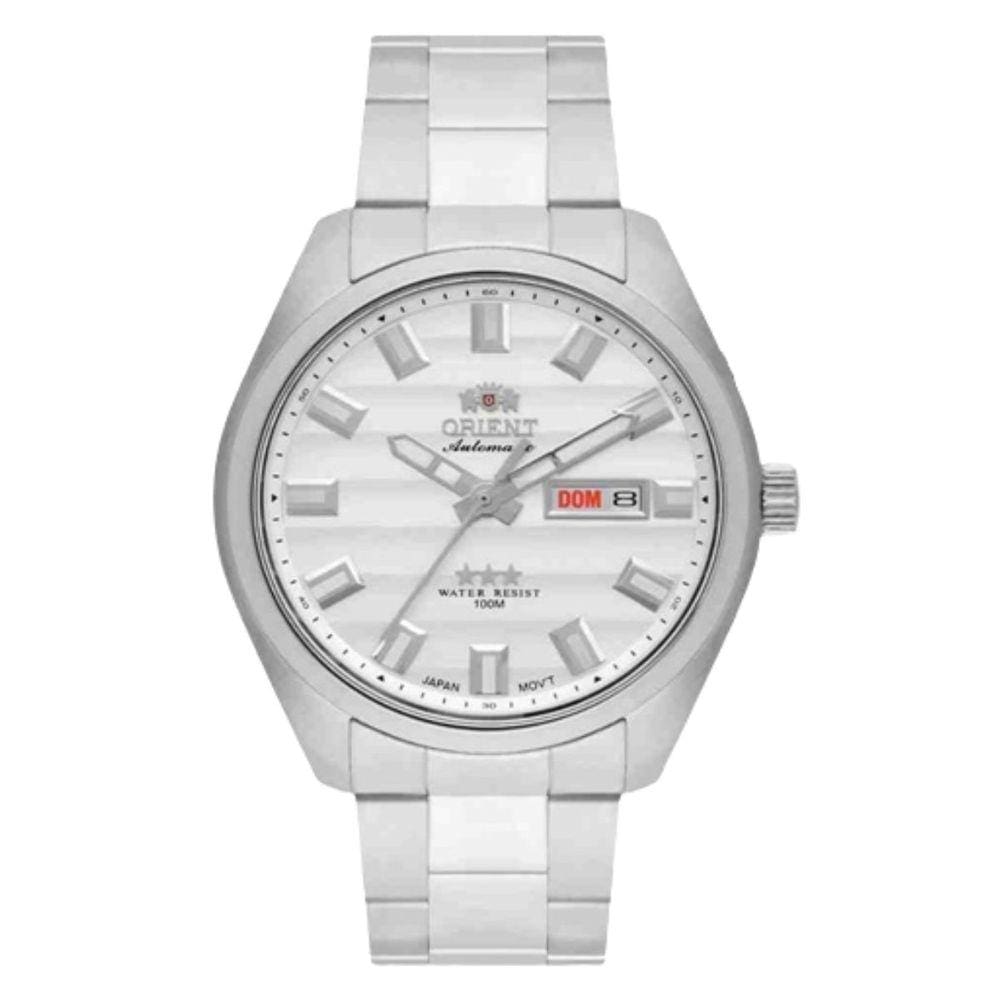 Relógio Orient Masculino Automático Prata 469SS076F
