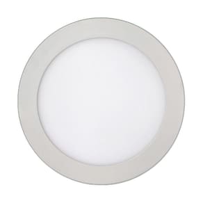 Painel Led Kian Redondo Sobrepor Branco 18W Bivolt 6000K - L