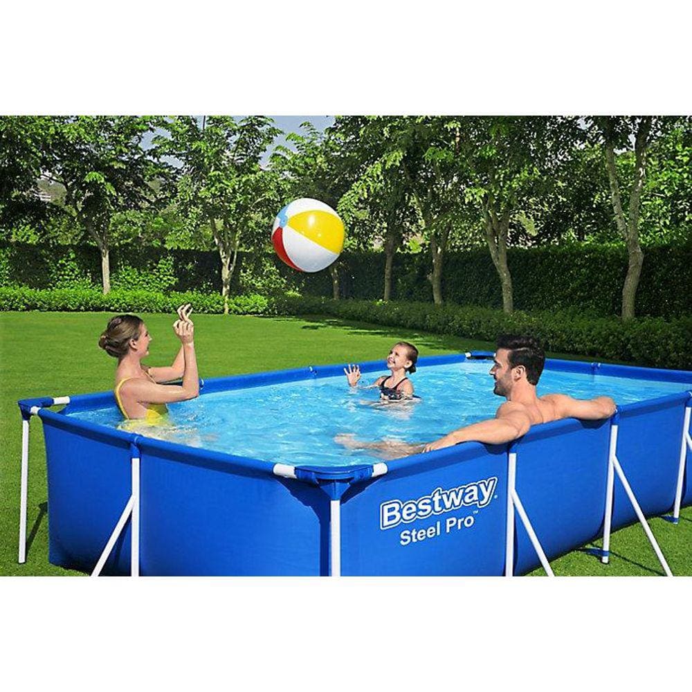Piscina Estrutural Retangular 5.700L Bestway