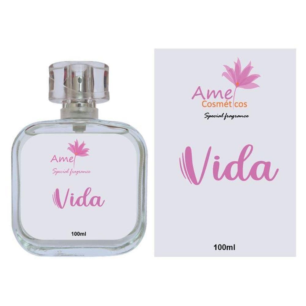 Perfume Amei Cosméticos Vida 100Ml