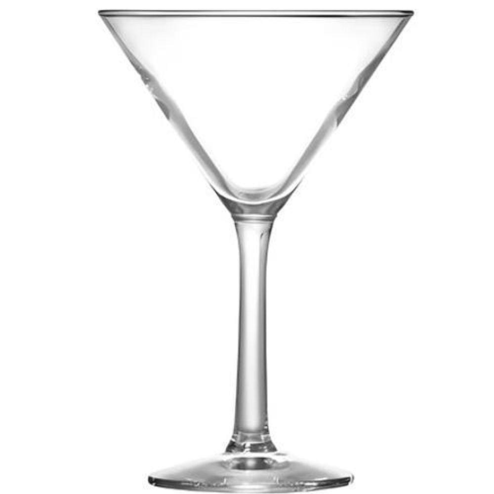 Taça Luva De Vidro Transparente Para Martini 285 Ml