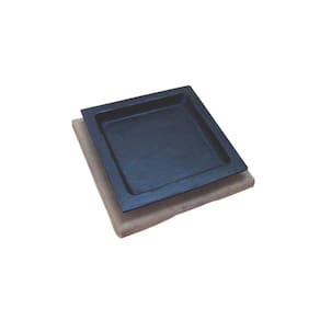 Tepan 16x16 Mini De Ferro Fundido Com Aparador De Madeira