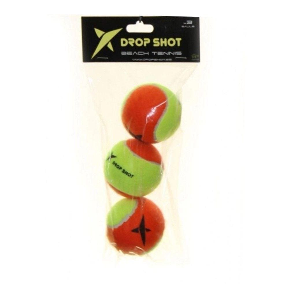 Bola De Beach Tennis Drop Shot Pack Com 03 Bolas