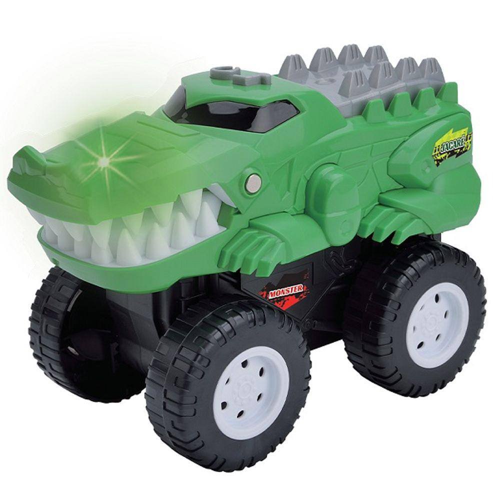Carro Monster Jacare com LUZ DM TOYS | Casas Bahia